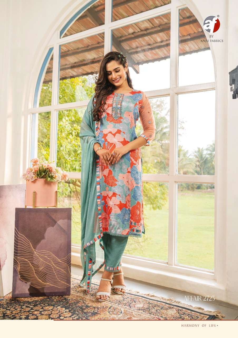 Anju Fabrics  Digital Print Kurti Pant With Dupatta On Wholesale