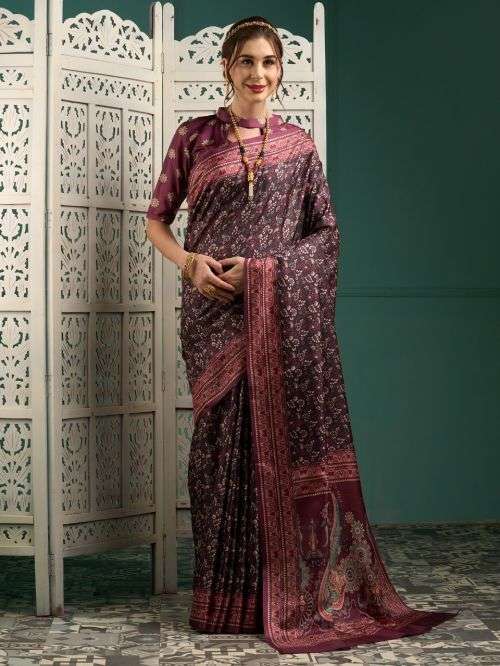 Apple Shakshi Vol 13 Fancy Wear Silk Saree Collection On Wholesale