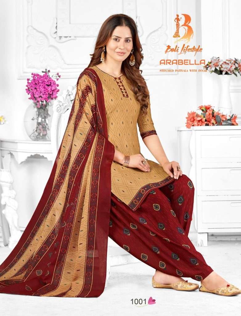 Bali Arabella Vol-1 Stitched Patiyala Readymade With Inner Dress On Wholesale