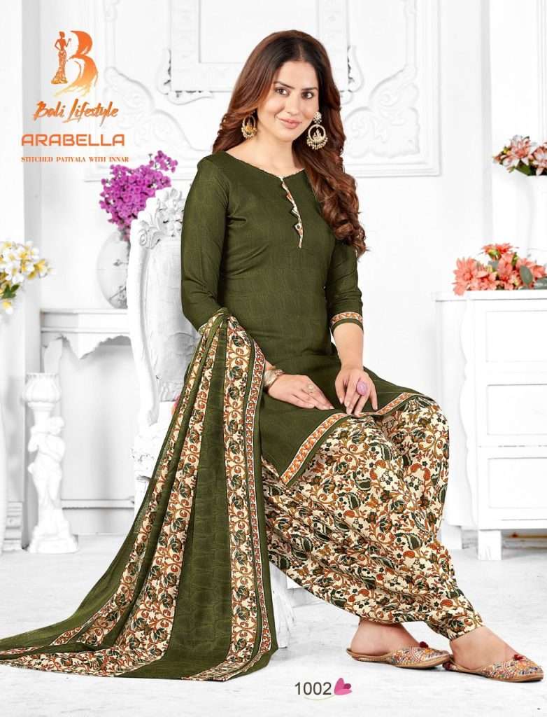 Bali Arabella Vol-1 Stitched Patiyala Readymade With Inner Dress On Wholesale