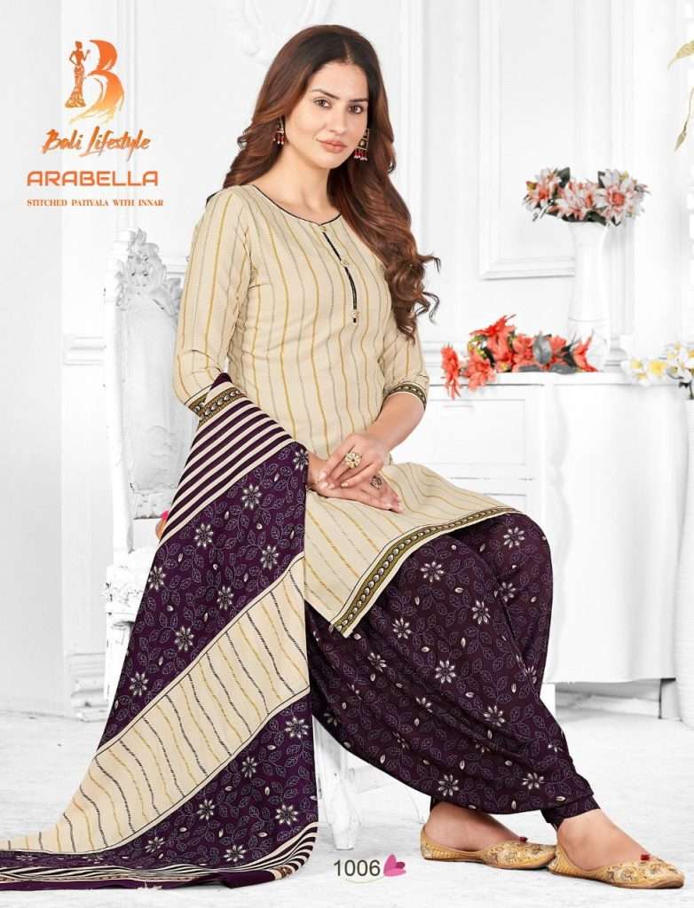 Bali Arabella Vol-1 Stitched Patiyala Readymade With Inner Dress On Wholesale