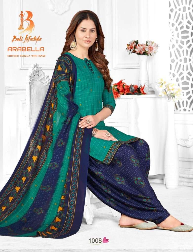 Bali Arabella Vol-1 Stitched Patiyala Readymade With Inner Dress On Wholesale