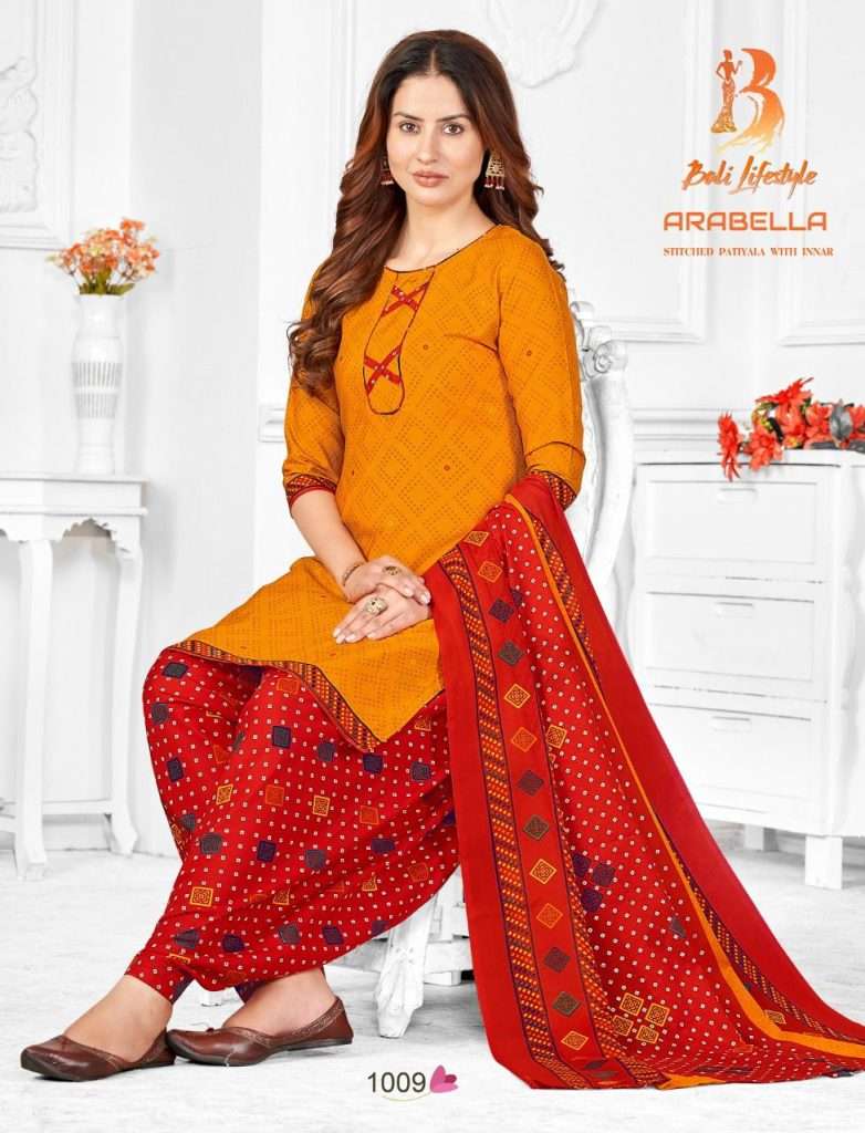 Bali Arabella Vol-1 Stitched Patiyala Readymade With Inner Dress On Wholesale