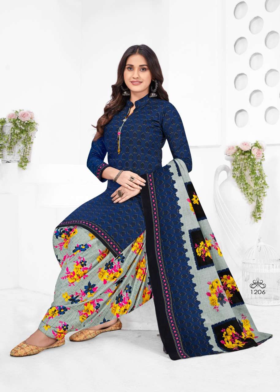 Bittoo Trends Mayuri Vol 12 Pure Cotton Dress Material On Wholesale