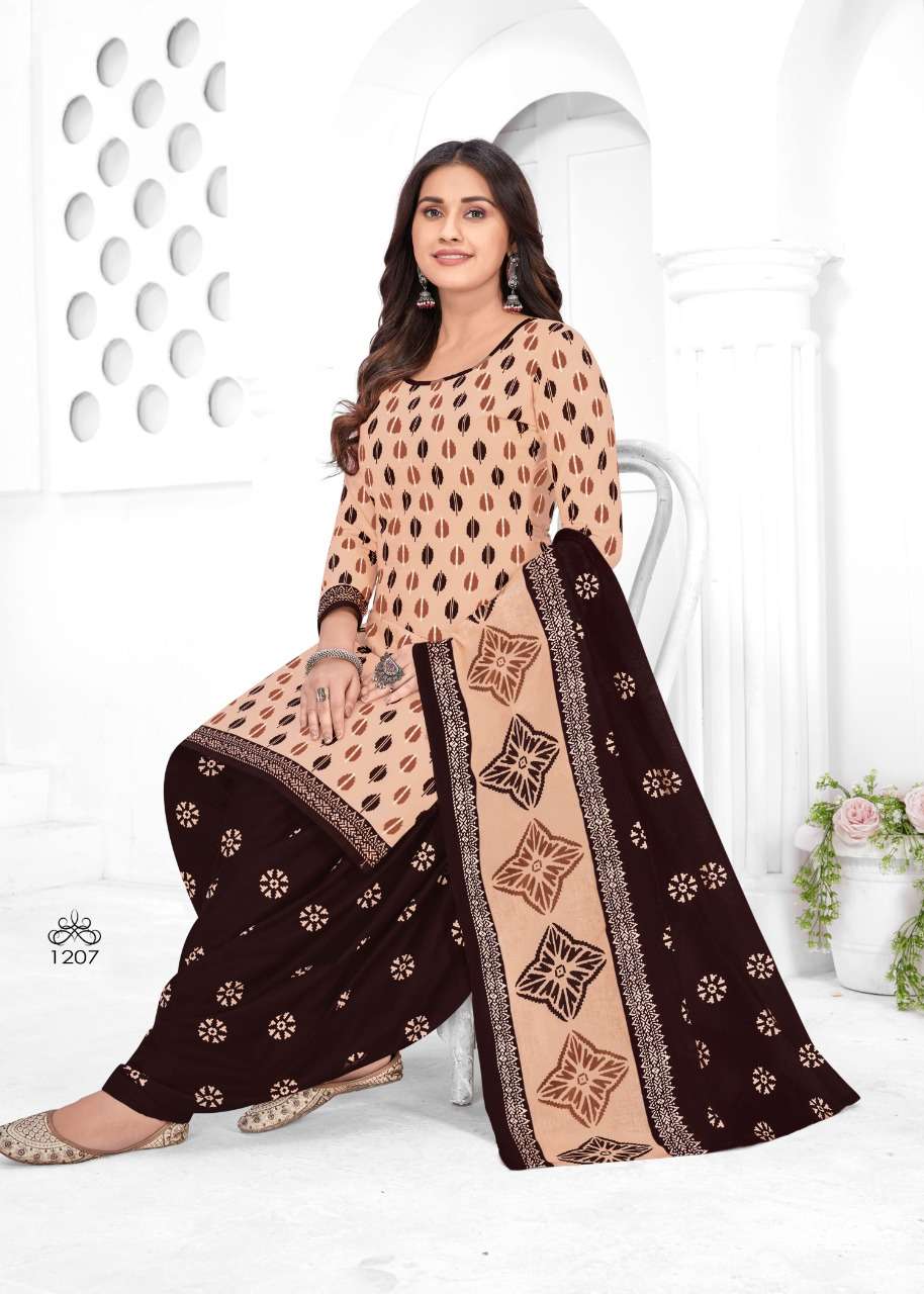 Bittoo Trends Mayuri Vol 12 Pure Cotton Dress Material On Wholesale