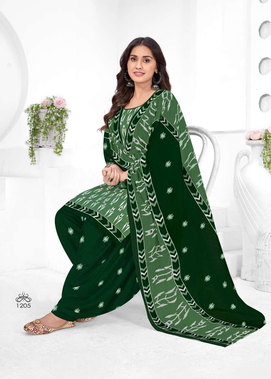 Bittoo Trends Mayuri Vol 12 Pure Cotton Dress Material On Wholesale
