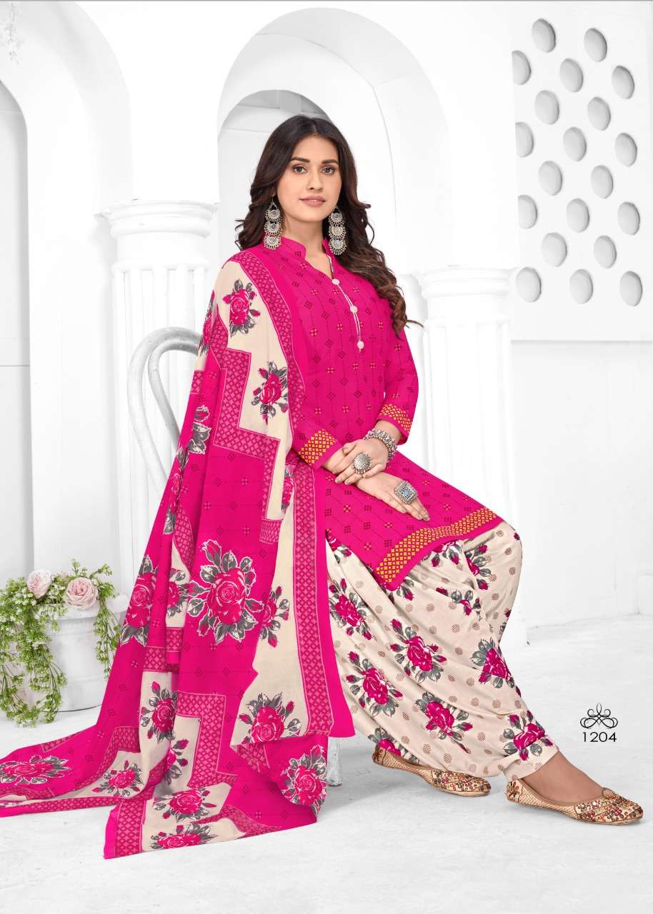Bittoo Trends Mayuri Vol 12 Pure Cotton Dress Material On Wholesale