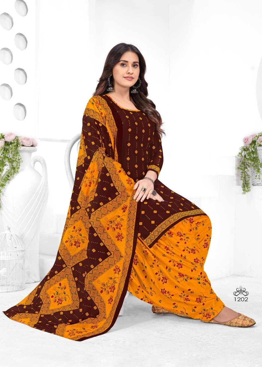 Bittoo Trends Mayuri Vol 12 Pure Cotton Dress Material On Wholesale