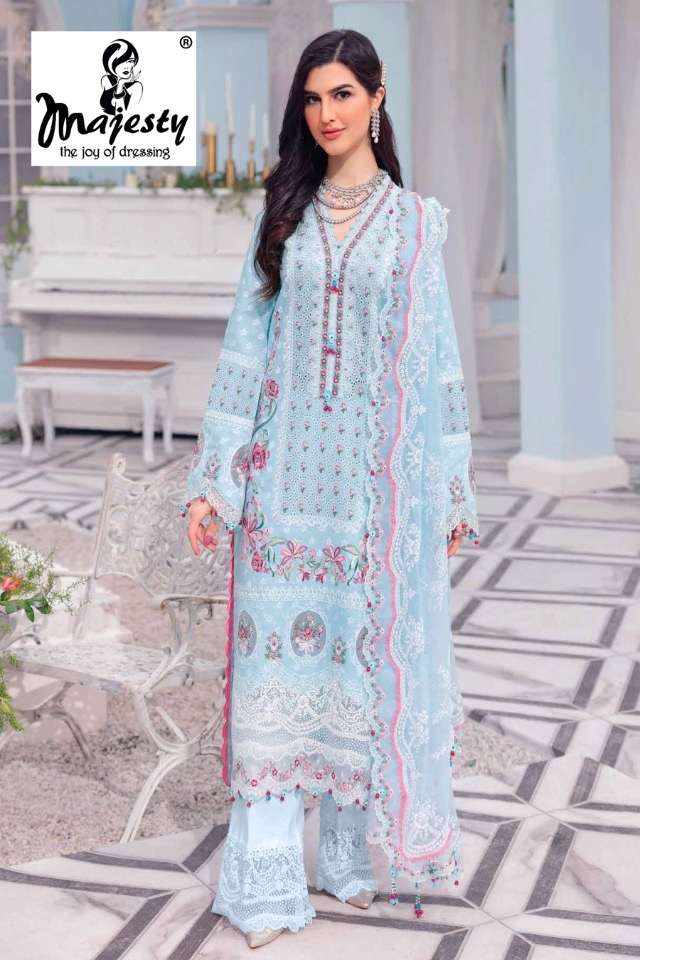 Cheveron Lawn Vol 2 Pure Cotton Patch Embroidery Work On Wholesale
