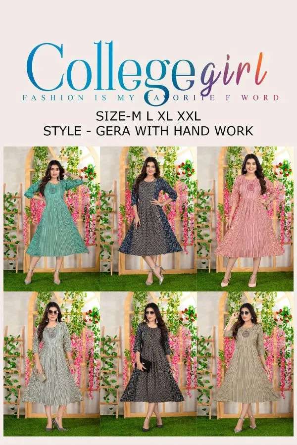 8 Fashionable Kurtis That Every College Girl Should Own - HeSheAndBaby.com