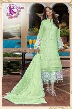 Dinsaa 153 Designer Pakistani Suit Collection On Wholesale