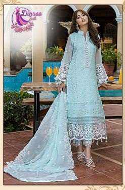 Dinsaa 153 Designer Pakistani Suit Collection On Wholesale