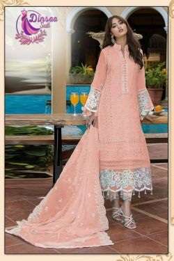 Dinsaa 153 Designer Pakistani Suit Collection On Wholesale