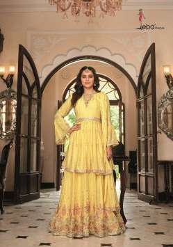 Eba Kudi Festival Wear Designer Embroidery Suit Collection On Wholesale