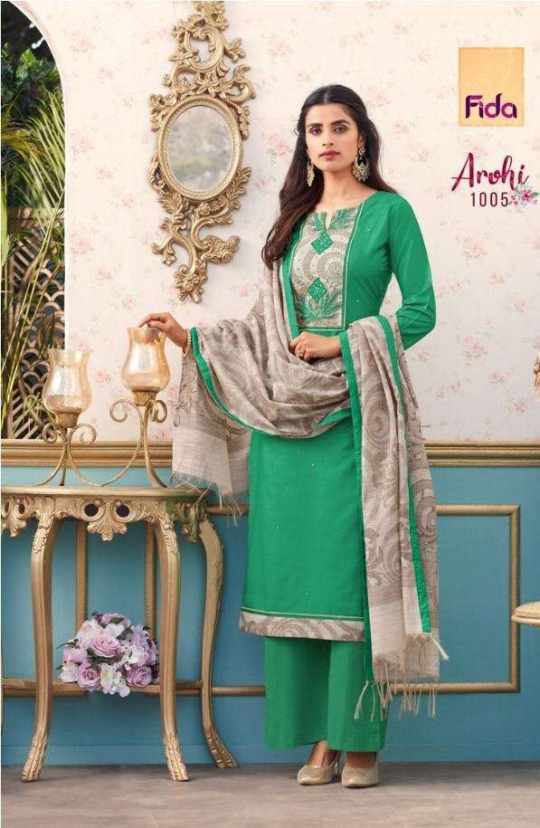 fida international arohi fancy cotton salwaar suit catalogue on wholesale 2 2023 01 10 14 23 21