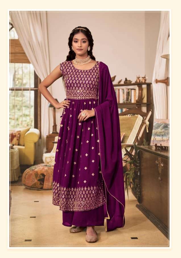 Fiona Hiva Wedding Wear Designer Embroidered Suit Collection On Wholesale
