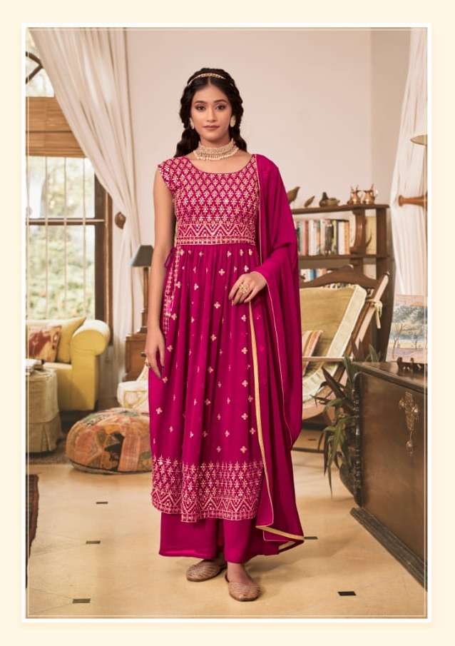  Fiona Hiva Wedding Wear Designer Embroidered Suit Collection On Wholesale