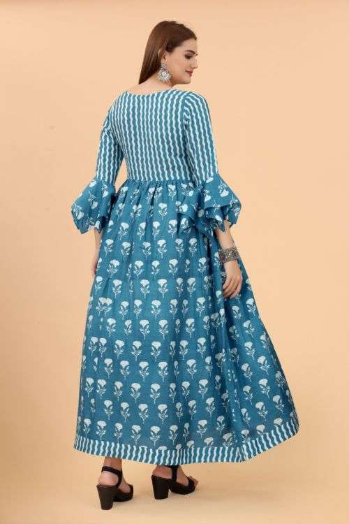 Growish Mars 1024 Fancy Long Anarkali Kurti Collection On Wholesale