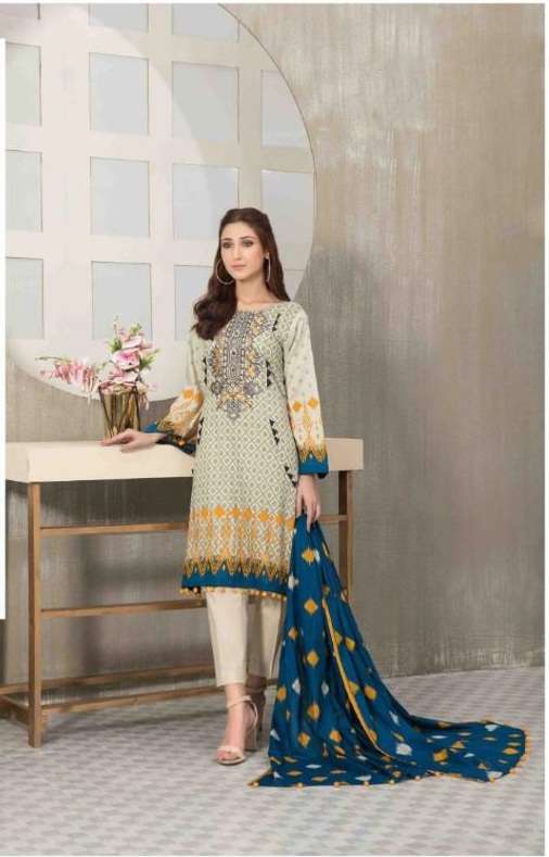 Hala Zafira Vol 2 By Asli  201 To 206 Seires Lawn Cotton Dresses On Wholesale