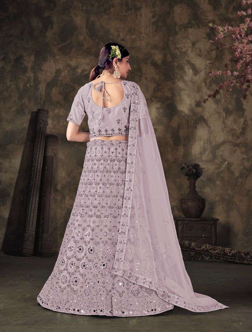 Harvi Fab Heavy Embroidered Work lehanga Choli On Wholesale