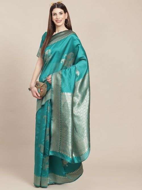 Jacquard 103 Ocassion Wear Banarasi Saree Collection On Wholesale
