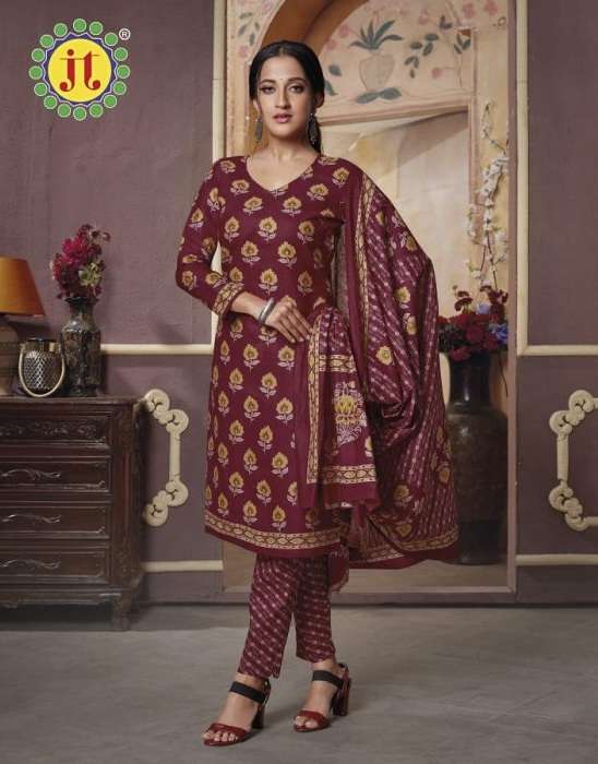 JT Akira Vol-26 Wholesale Pure Cotton Printed Dress Material On Wholesale