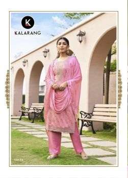 Kalarang Divyanka Festival Wear Designer Dress Material On Wholesale