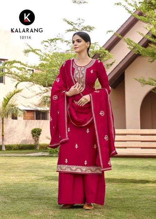 Kalarang Jiya Festival Wear Designer Salwar Suit Collection On Wholesale
