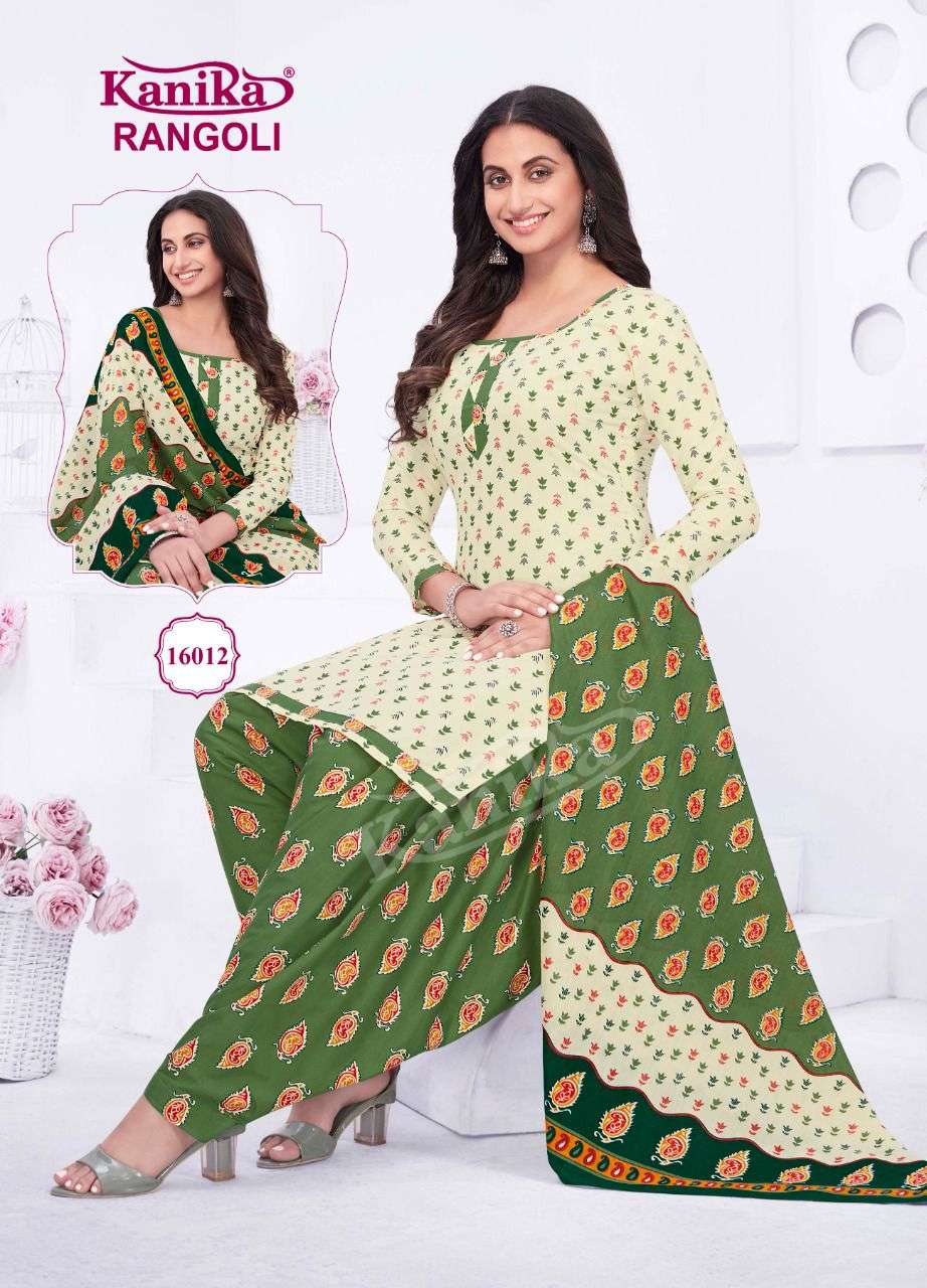 Kanika Rangoli Vol 16 Regular Wear Readymade Dress On Wholesale