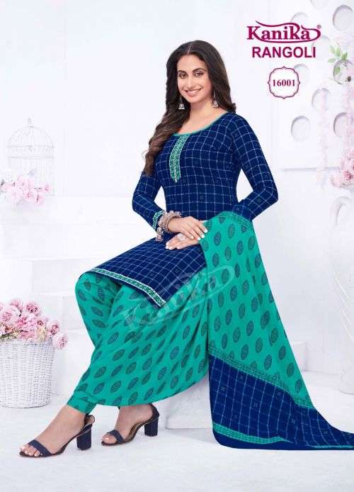 Kanika Rangoli Vol 16 Regular Wear Readymade Dress On Wholesale