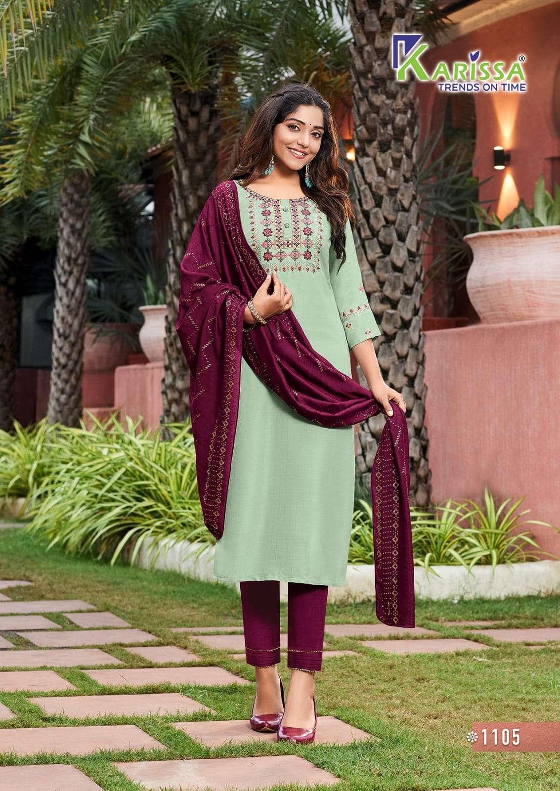 KARISSA  Akshara vol 1 Fabulous Boutique Collection On Wholesale