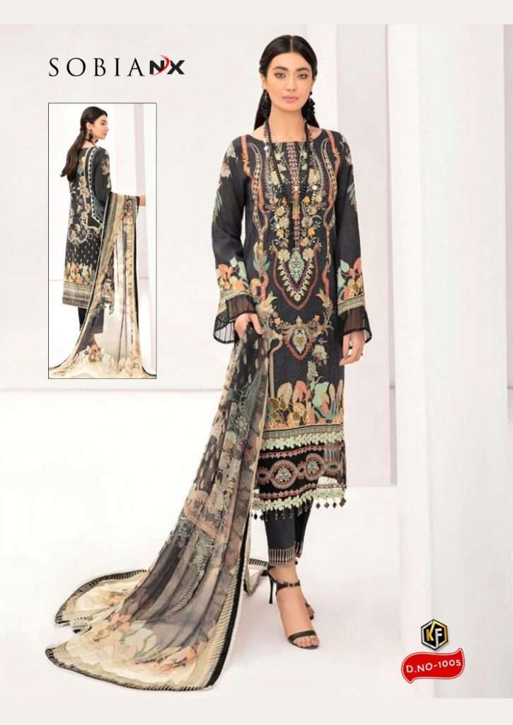 Keval Fab Sobia Nx Heavy Cotton Print Pakistani Suits On Wholesale
