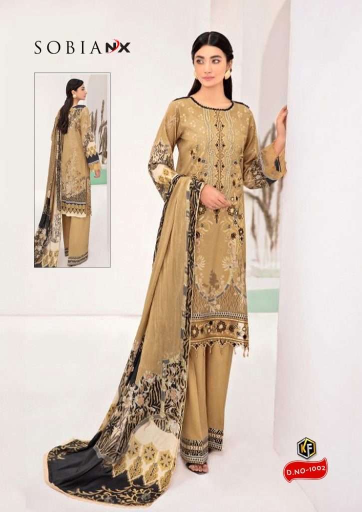 Keval Fab Sobia Nx Heavy Cotton Print Pakistani Suits On Wholesale