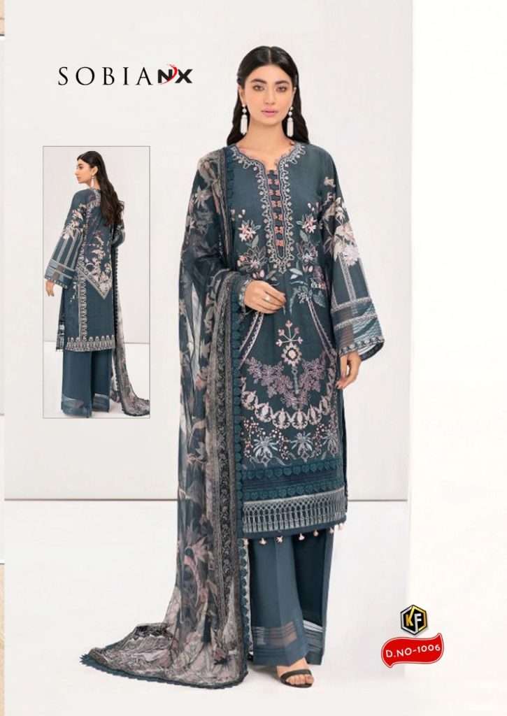Keval Fab Sobia Nx Heavy Cotton Print Pakistani Suits On Wholesale