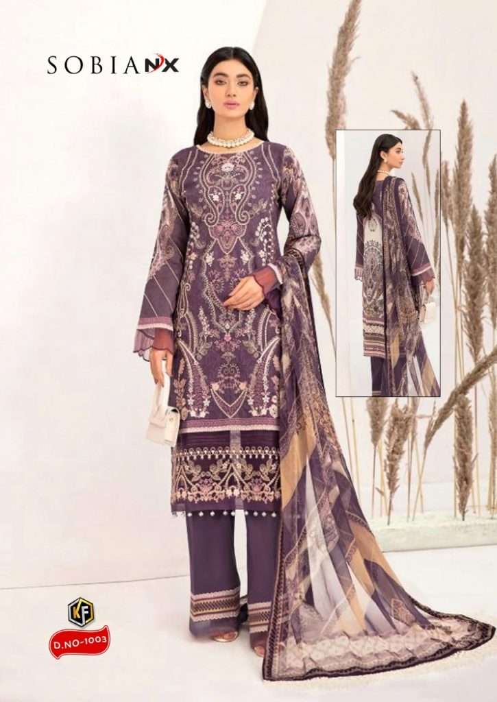 Keval Fab Sobia Nx Heavy Cotton Print Pakistani Suits On Wholesale