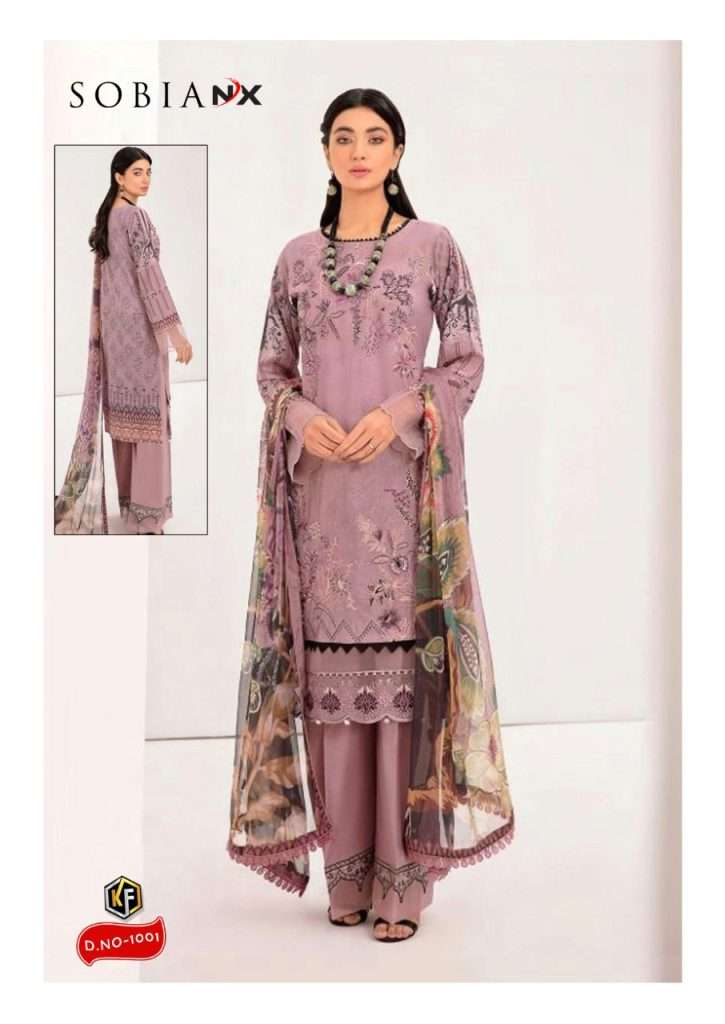 Keval Fab Sobia Nx Heavy Cotton Print Pakistani Suits On Wholesale