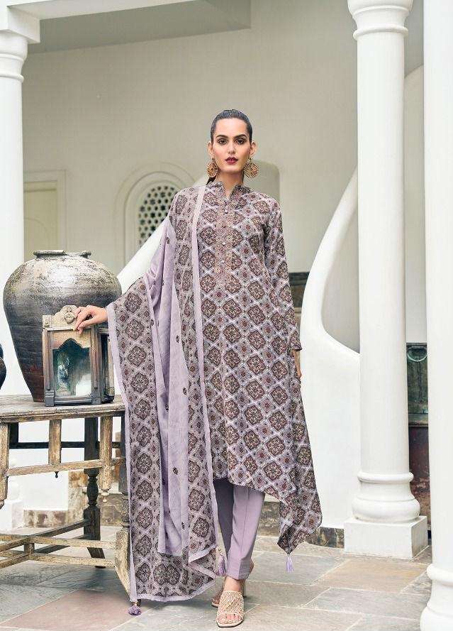 Kilory Trends Lamborghini Pashmina Digital Print Suits Winter Collection On Wholesale