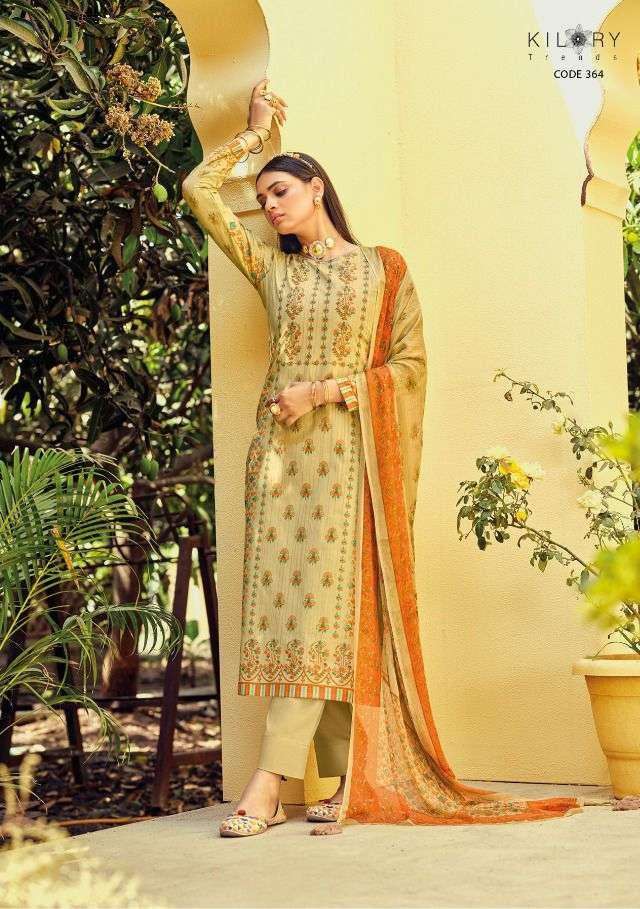 Kilory Trends Presents - Zinab Pure Cambric Cotton With Fancy Swarovski Work With Digital Print On Wholesale