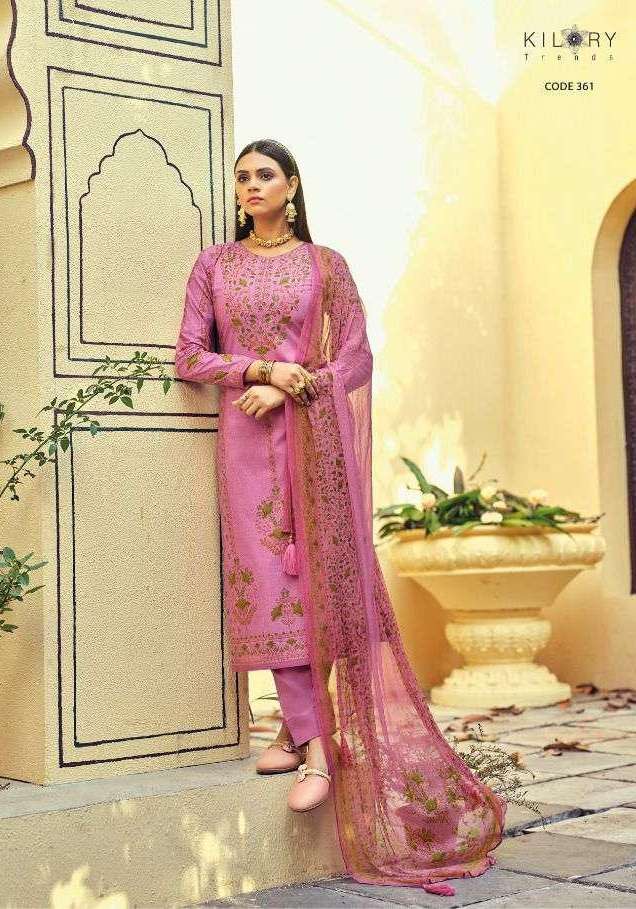 Kilory Trends Presents - Zinab Pure Cambric Cotton With Fancy Swarovski Work With Digital Print On Wholesale