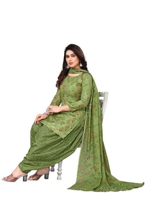 Kitkat 1 Printed Cotton Dress Material On Wholesale