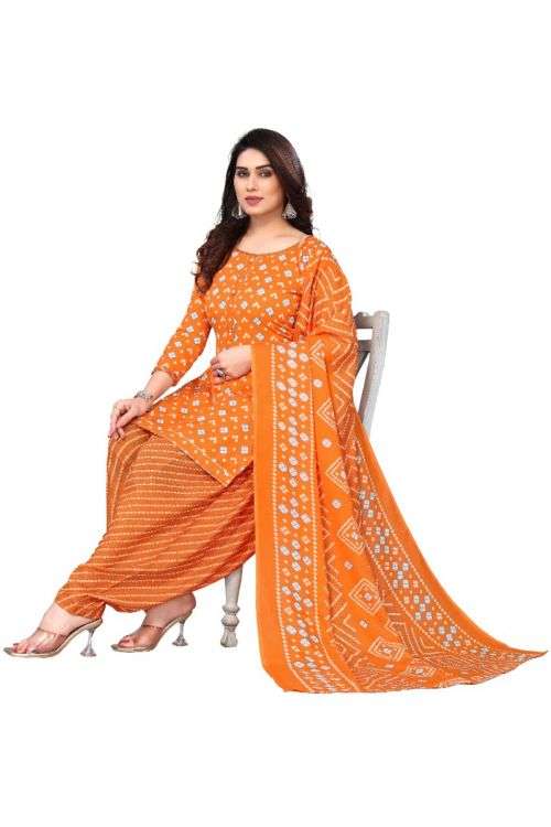 Kitkat 1 Printed Cotton Dress Material On Wholesale