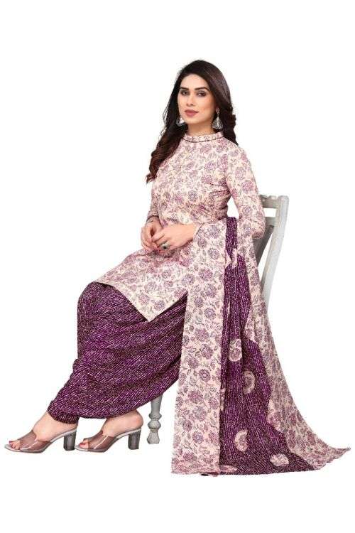 Kitkat 1 Printed Cotton Dress Material On Wholesale