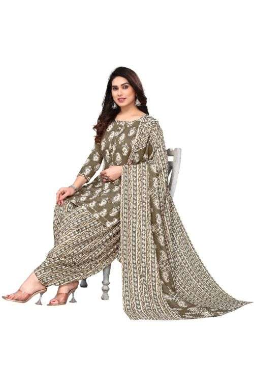 Kitkat 1 Printed Cotton Dress Material On Wholesale