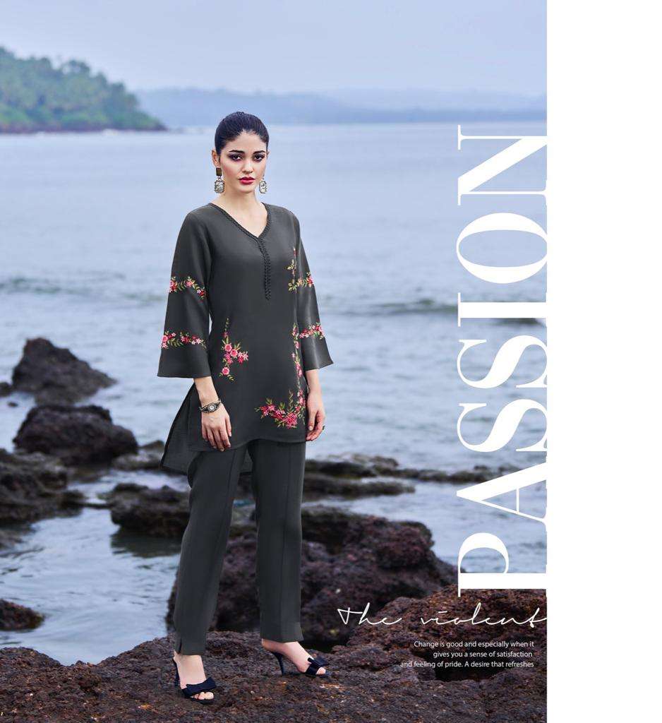 Lily And Lali Marvel Natural Silk Western Wear On Wholesale