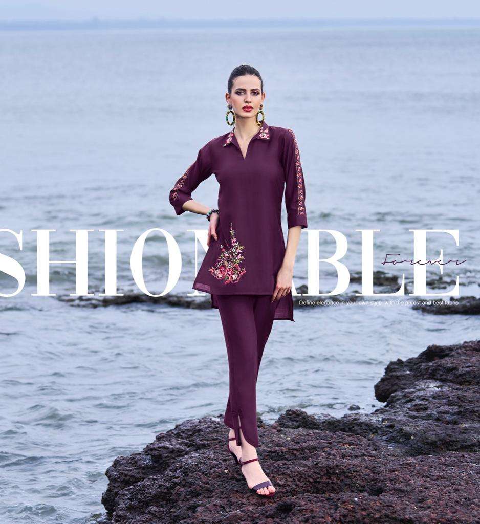 Lily And Lali Marvel Natural Silk Western Wear On Wholesale