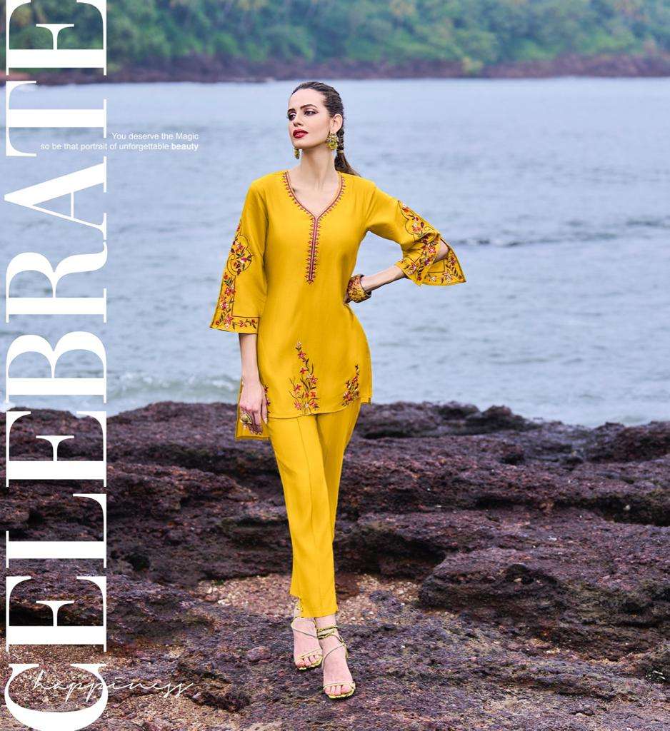 Lily And Lali Marvel Natural Silk Western Wear On Wholesale