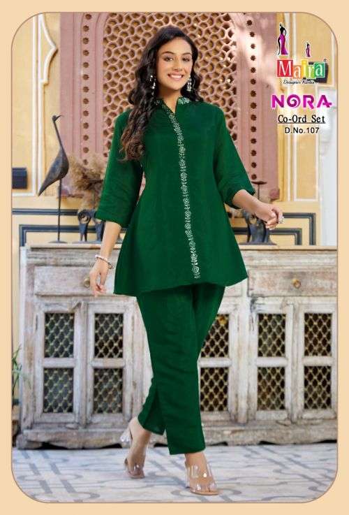 Maira Nora Vol 1 Western Top With Bottom Collection On Wholesale