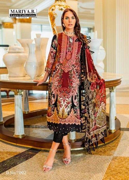 Mariya B Lawn Vol 7 Lawn Cotton Dress Material Collection On Wholesale