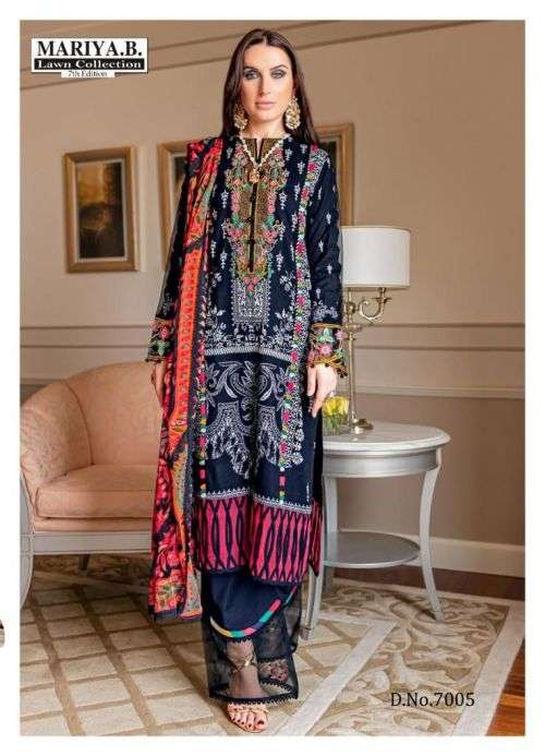 Mariya B Lawn Vol 7 Lawn Cotton Dress Material Collection On Wholesale