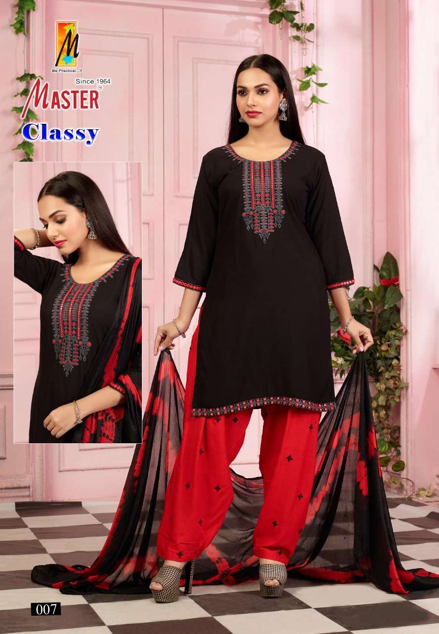Master Classy Patiala On Rayon With Wholesale Price